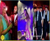 Shahrukh Khan With Rihanna Celebs Performance Anant Ambani Radhika Merchant Pre Wedding Jamnagar from shahrukh khan and hema malini