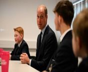 Prince William shares Charlotte’s favourite joke during surprise school visit from backstage west