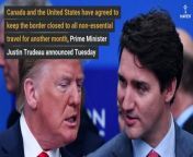 Extended US-Canadian Border closing announced by Justin Trudeau could affect NBA return
