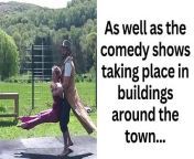We went to Machynlleth Comedy Festival 2024 from comedy circus ke ajoobe