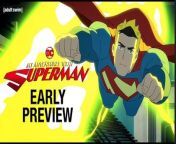 Superman has met his match. Season 2 of My Adventures with Superman double-premiere 5/25 at midnight - next day on Max