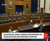 At the closing of today&#39;s House Education Committee hearing, Rep. Virginia Foxx (R-NC) slammed President Biden&#39;s student loan forgiveness plan to Education Sec. Miguel Cardona.&#60;br/&#62;&#60;br/&#62;Fuel your success with Forbes. Gain unlimited access to premium journalism, including breaking news, groundbreaking in-depth reported stories, daily digests and more. Plus, members get a front-row seat at members-only events with leading thinkers and doers, access to premium video that can help you get ahead, an ad-light experience, early access to select products including NFT drops and more:&#60;br/&#62;&#60;br/&#62;https://account.forbes.com/membership/?utm_source=youtube&amp;utm_medium=display&amp;utm_campaign=growth_non-sub_paid_subscribe_ytdescript&#60;br/&#62;&#60;br/&#62;&#60;br/&#62;Stay Connected&#60;br/&#62;Forbes on Facebook: http://fb.com/forbes&#60;br/&#62;Forbes Video on Twitter: http://www.twitter.com/forbes&#60;br/&#62;Forbes Video on Instagram: http://instagram.com/forbes&#60;br/&#62;More From Forbes:http://forbes.com