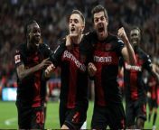 Leverkusen score late to draw 2-2, stay unbeaten, all while making the Europa League final