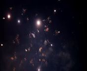 Firecracker in the night sky&#60;br/&#62;&#60;br/&#62;Beautiful scene of firecrackers Diwali Night