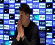 Chelsea boss Mauricio Pochettino on a London derby with West Ham and their hopes of European qualification&#60;br/&#62;Stamford Bridge, Chelsea, London, UK