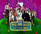 2013 Big Fat Quiz Of The 80's from wwe divas big s