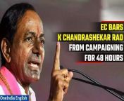 On Wednesday, the Election Commission took action against former Telangana CM and BRS chief K Chandrashekar Rao, barring him from campaigning for 48 hours, effective from 8 pm today. This decision was made due to &#92;