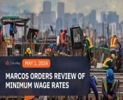 President Ferdinand Marcos Jr. marks Labor Day in the Philippines with an order to reassess workers’ average salaries, citing the continually rising prices of goods.&#60;br/&#62;&#60;br/&#62;Full story: https://www.rappler.com/philippines/marcos-orders-review-workers-minimum-wage-labor-day-may-2024/