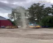 Get ready for a shocking and eye-opening encounter with nature&#39;s power in this viral video! Witness the moment a panic-inducing dust devil erupts in Stockholm, catching a woman off guard working on her vehicle completely by surprise! Prepare to be amazed by the incredible force of wind, the woman&#39;s narrow escape, and the sheer power of nature.&#60;br/&#62;&#60;br/&#62;Video ID: WGA564983&#60;br/&#62;&#60;br/&#62;#dustdevilstockholm #viralvideo #terrifyingencounter #mustsee #naturesfury #incredibleforce #windstorm #caughtoncamera #swedenweather #scarynature #wowmoment #mothernature #luckyescape #staysafe #climateaction #earthchanges #beweprepared #weatherphenomena #youtube&#60;br/&#62;