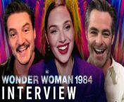 “Wonder Woman 1984” stars Gal Gadot, Chris Pine and Pedro Pascal discuss the DC film in this interview with CinemaBlend Managing Editor Sean O’Connell. Gadot talks about her reaction to seeing Wonder Woman’s gold armor for the first time, Pine discusses how Harrison Ford’s Indiana Jones influences his portrayal of Steve Trevor, Pascal reveals he was worried his failed Wonder Woman TV pilot might’ve cost him his role as Maxwell Lord, and more. Plus, Pascal, The Mandalorian himself, weighs in on why Patty Jenkins is a perfect choice to direct the “Star Wars: Rogue Squadron” movie.