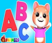 Learn Alphabets with A to Z by Farmees is a nursery rhymes channel for kindergarten children. These kids songs are great for learning alphabets, numbers, shapes, colors and lot more. We are a one stop shop for your children to learn nursery rhymes. &#60;br/&#62;.&#60;br/&#62;.&#60;br/&#62;.&#60;br/&#62;.&#60;br/&#62;#alphabets #abc #phonics #babysongs #learningvideos #toddler #kidsmusic #farmees #singalong #learningthroughplay #parentingtips #funlearning #kidsentertainment #childrenschannel