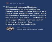 Discover the game-changing benefits of Akitra&#39;s Compliance Automation!Optimize your compliance process effortlessly—saving time, cutting costs, and ensuring efficiency. &#60;br/&#62;&#60;br/&#62;Ready to transform your approach? Book a demo at akitra.com/demo&#60;br/&#62;&#60;br/&#62;Dive into related blogs for in-depth insights:https://akitra.com/blog/