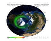 Aurora forecast from the Met Office from aurora jolie