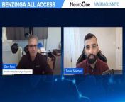 Dave Rosa, President &amp; CEO of NeuroOne, was recently a guest on Benzinga&#39;s All-Access.&#60;br/&#62;&#60;br/&#62;NeuroOne is a medical device company that designs and manufactures high-definition, minimally invasive thin film electrodes used for intracranial monitoring and ablation. The devices diagnose and treat several neurological conditions like epilepsy and Parkinson&#39;s Disease. They are implanted inside the skull to record brain activity. That data helps surgeons better locate and remove the brain tissue causing issues without impacting the rest of the brain. &#60;br/&#62;&#60;br/&#62;The company also has a minimally invasive device that can be implanted in the spine, aiming to treat back pain.