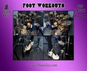Visit my Official Website &#124; https://www.panosgeo.com&#60;br/&#62;&#60;br/&#62;Here is Part 285 of the ‘Foot Workouts’ series!&#60;br/&#62;&#60;br/&#62;In this video, I keep a steady back-beat with my hands, and play the fifty third 8-note pattern (RLLLLLRR - right / left / left / left / left / left / right / right) with my feet, at 60bpm at first, and then a little bit faster, at 80bpm.&#60;br/&#62;&#60;br/&#62;The entire series was recorded and filmed at my home studio in Thessaloniki, Greece.&#60;br/&#62;&#60;br/&#62;Recording, Mixing, Filming, and Video Editing by Panos Geo&#60;br/&#62;&#60;br/&#62;‘Panos Geo’ logo by Vasilis Georgiou at Halo Creative Design Lab&#60;br/&#62;Instagram &#124; https://bit.ly/30uPeaW&#60;br/&#62;&#60;br/&#62;‘Foot Workouts’ logo by Angel Wolf-Black&#60;br/&#62;Facebook &#124; https://bit.ly/3drwUqP&#60;br/&#62;&#60;br/&#62;Check out the entire ‘Foot Workouts’ series in this playlist:&#60;br/&#62;https://bit.ly/3hcuPCV&#60;br/&#62;&#60;br/&#62;Thank you so much for your support! If you like this video, leave a like, share it with your friends, and follow my channel for more!