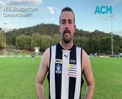 Watch: Camperdown&#39;s Will Rowbottom speaks after his 100th Hampden league game