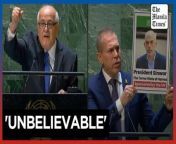 UN votes in favor of Palestinian membership&#60;br/&#62;&#60;br/&#62;The United Nations General Assembly votes overwhelmingly to grant the Palestinians some additional rights in the global body after their drive for full membership was blocked by the United States. Israel reacts angrily, with its UN ambassador, Gilad Erdan, calling the resolution &#39;unbelievable.&#39;&#60;br/&#62;&#60;br/&#62;Video by AFP&#60;br/&#62;&#60;br/&#62;Subscribe to The Manila Times Channel - https://tmt.ph/YTSubscribe &#60;br/&#62;&#60;br/&#62;Visit our website at https://www.manilatimes.net &#60;br/&#62;&#60;br/&#62;Follow us: &#60;br/&#62;Facebook - https://tmt.ph/facebook &#60;br/&#62;Instagram - https://tmt.ph/instagram &#60;br/&#62;Twitter - https://tmt.ph/twitter &#60;br/&#62;DailyMotion - https://tmt.ph/dailymotion &#60;br/&#62;&#60;br/&#62;Subscribe to our Digital Edition - https://tmt.ph/digital &#60;br/&#62;&#60;br/&#62;Check out our Podcasts: &#60;br/&#62;Spotify - https://tmt.ph/spotify &#60;br/&#62;Apple Podcasts - https://tmt.ph/applepodcasts &#60;br/&#62;Amazon Music - https://tmt.ph/amazonmusic &#60;br/&#62;Deezer: https://tmt.ph/deezer &#60;br/&#62;Tune In: https://tmt.ph/tunein&#60;br/&#62;&#60;br/&#62;#TheManilaTimes&#60;br/&#62;#tmtnews&#60;br/&#62;#palestine &#60;br/&#62;#unitednations
