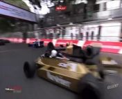 F1 GP Monaco Historic 2024 Serie G Start Crashes from maladolescenza 1977