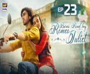 Watch All Episodes of Burns Road Kay Romeo Juliet Herehttps://bit.ly/3OHntFh&#60;br/&#62;&#60;br/&#62;Burns Road Kay Romeo Juliet &#124; Episode 23 &#124; Iqra Aziz &#124; Hamza Sohail &#124; 13th May 2024 &#124; ARY Digital Drama &#60;br/&#62;&#60;br/&#62;A story about two individuals from different backgrounds that unexpectedly fall in love and fight for it…&#60;br/&#62;&#60;br/&#62;Director:Fajr Raza &#60;br/&#62;Writer: Parisa Siddiqui&#60;br/&#62;&#60;br/&#62;Cast: &#60;br/&#62;Iqra Aziz, &#60;br/&#62;Hamza Sohail, &#60;br/&#62;Shabbir Jan, &#60;br/&#62;Khalid Anum, &#60;br/&#62;Raza Samoo, &#60;br/&#62;Zainab Qayyum, &#60;br/&#62;Samhan Ghazi, &#60;br/&#62;Hira Umar,&#60;br/&#62;Shaheera Jalil Albasit.&#60;br/&#62;&#60;br/&#62;Timing :&#60;br/&#62;&#60;br/&#62;Watch Burns Road Kay Romeo Juliet Every Monday &amp; Tuesday at 8:00 PM only on ARY Digital&#60;br/&#62;&#60;br/&#62;#burnsroadkayromeojuliet#iqraaziz#hamzasohail#ARYDigital #pakistanidrama &#60;br/&#62;&#60;br/&#62;Subscribe: https://bit.ly/2PiWK68&#60;br/&#62;Join ARY Digital on Whatsapphttps://bit.ly/3LnAbHU&#60;br/&#62;&#60;br/&#62;Pakistani Drama Industry&#39;s biggest Platform, ARY Digital, is the Hub of exceptional and uninterrupted entertainment. You can watch quality dramas with relatable stories, Original Sound Tracks, Telefilms, and a lot more impressive content in HD. Subscribe to the YouTube channel of ARY Digital to be entertained by the content you always wanted to watch.