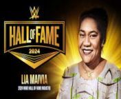 WWE Hall of Fame Class of 2024 Lia Maivia from math class ujjal
