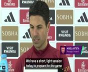 Arsenal boss Mikel Arteta was coy about the chances of Bukayo Saka and Gabriel Martinelli being fit for Luton
