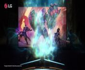 LG UltraGear OLED League of Legends edition from hny rocket league