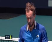 Daniil Medvedev beats Germany&#39;s Dominik Koepfer in straight sets to set up a match with Nicolas Jarry
