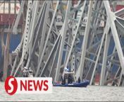 Divers recovered the remains on Wednesday (March 27) of two of the six missing workers tossed into Baltimore Harbor from a bridge that collapsed into the Patapsco River after being rammed by a cargo freighter.&#60;br/&#62;&#60;br/&#62;WATCH MORE: https://thestartv.com/c/news&#60;br/&#62;SUBSCRIBE: https://cutt.ly/TheStar&#60;br/&#62;LIKE: https://fb.com/TheStarOnline