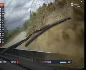 WRC Kenya 2024 SS06 Tanak Crashes from kenyan
